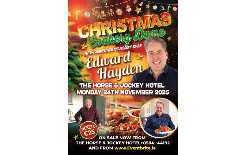 Edward Hayden Christmas Cookery Demo