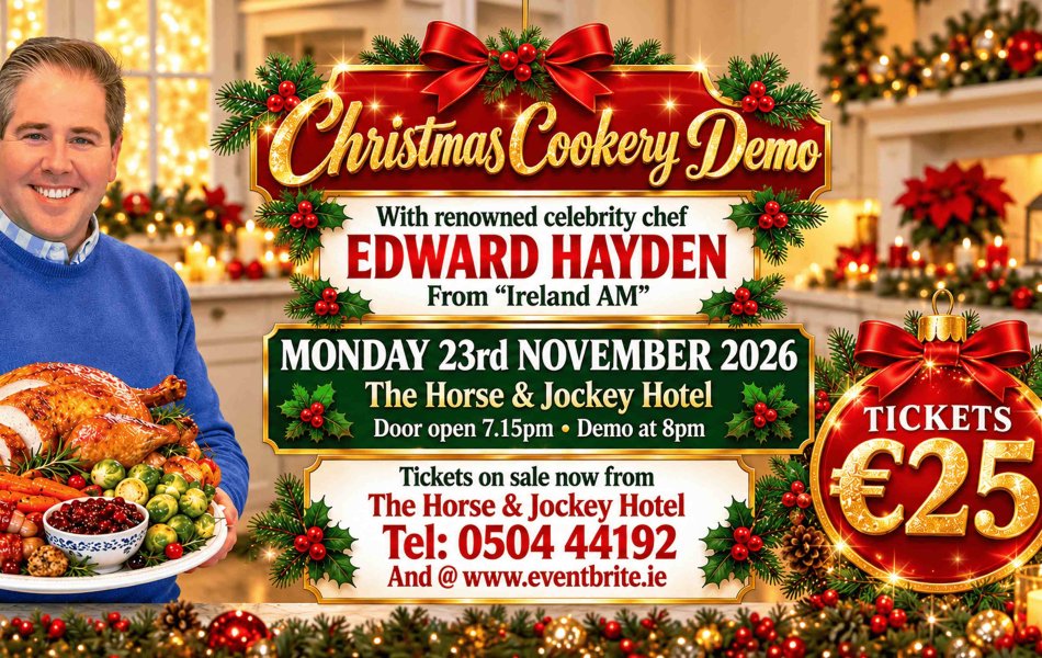 Edward Hayden Christmas Cookery Demo